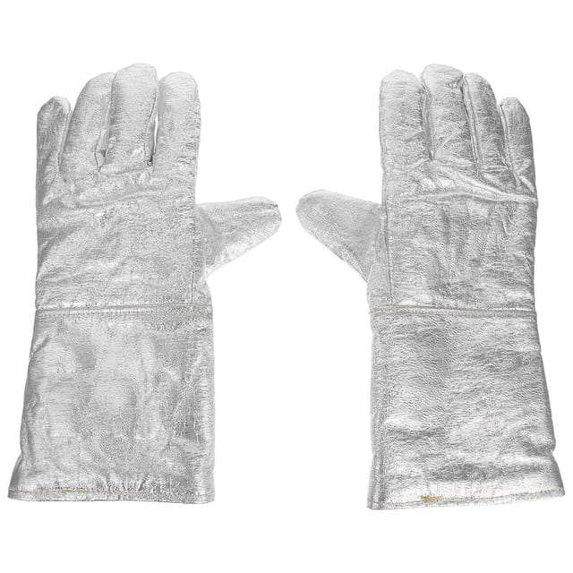 Hitzebeständige Schweißerhandschuhe Aus Aluminiumfolie
