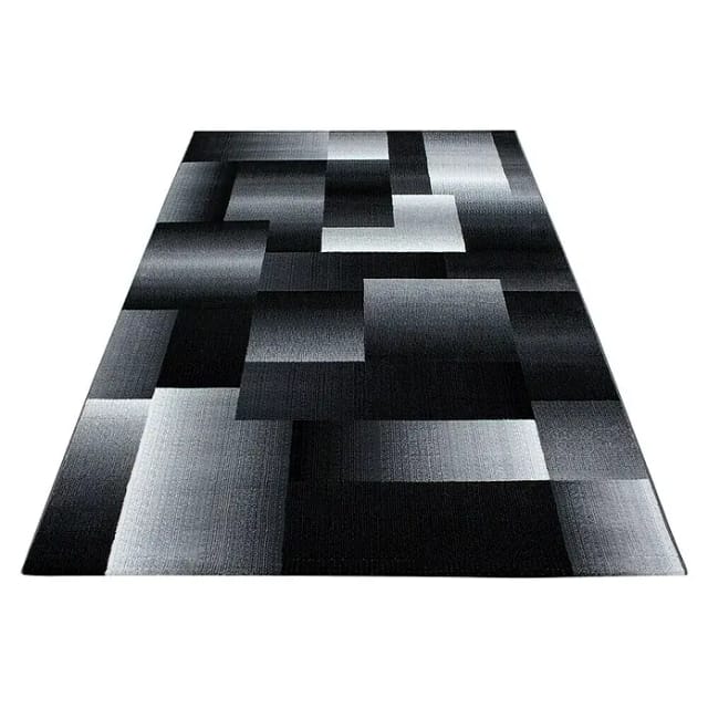 Kurzflorteppich Miami 6560 (Schwarz, 150 x 80 cm, 100% Polypropylen)