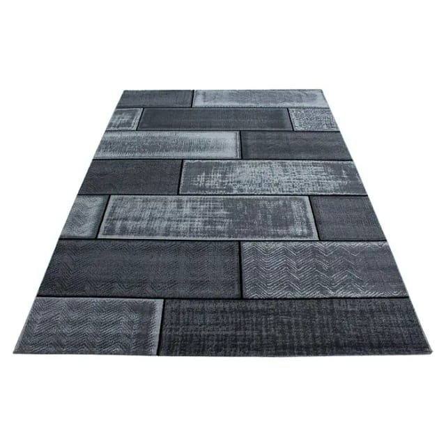 Ayyildiz Kurzflorteppich Plus 8007 Schwarz 80 cm x 300 cm