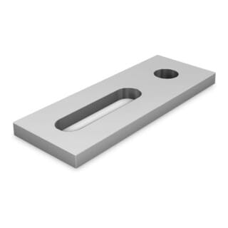 K2 Systems Aluminium Adapterblech Für Schraube M10 2002544