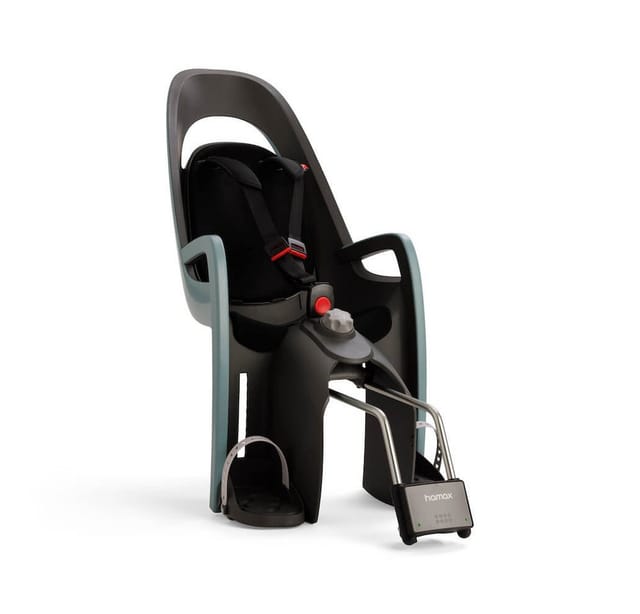 Fahrrad- Kindersitz Caress f. Rahmenrohr, grün