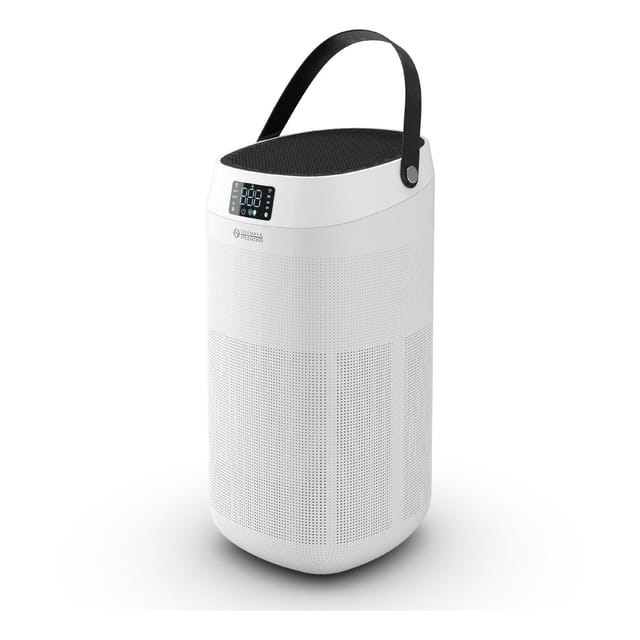 OLIMPIA SPLENDID AURA CARE Luftreiniger (0,3 Mikrometer, HEPA Filters, UV-C-Lampe, Ionisator, Touchscreen Display, Sleep & Autofunktion)