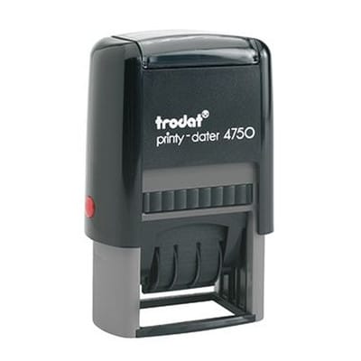 Datumstempel Printy-Dater 64247 41x24mm EINGEGANGEN gr/sw