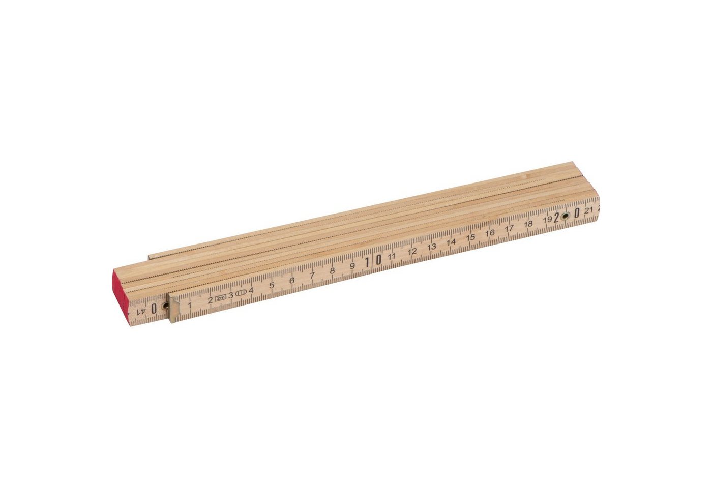 Easy Gifts Zollstock Zollstock / Gliedermaßstab / 2m / aus Holz
