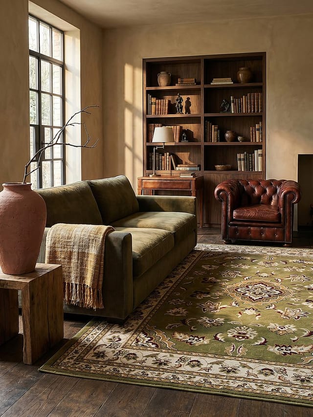 KADIMA DESIGN Teppich Klassischer Orientteppich mit floralem Muster, Bordüre strapazierfähig, Rechteckig, Höhe: 16 mm, Poldichte: 2500 g/qm,Küchenteppich,Kurzflor