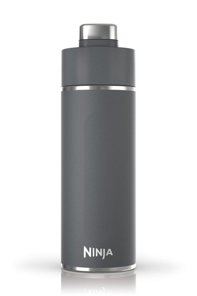 Flasche Für Kohlensäurehaltige, Heiße Und Kalte Getränke Ninja Thirsti Grau 700ml