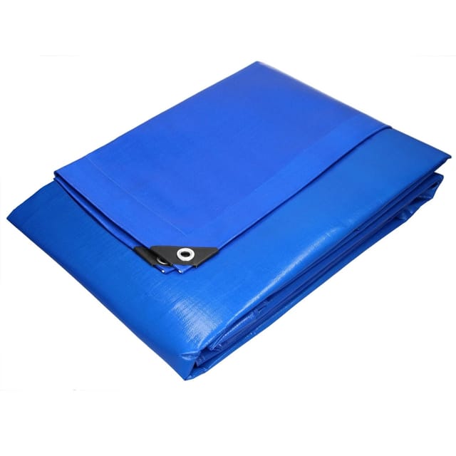 Abdeckplane Gewebeplane Mit Ösen 4x6m 24m² 260g/m² Blau Aus Polyethylen Schimmelresistent Wasserdicht Reißfest Schutzplane Bootsplane Gartenplane Holzplane Plane Für Gartenmöbel Pool Auto - Ecd Germany