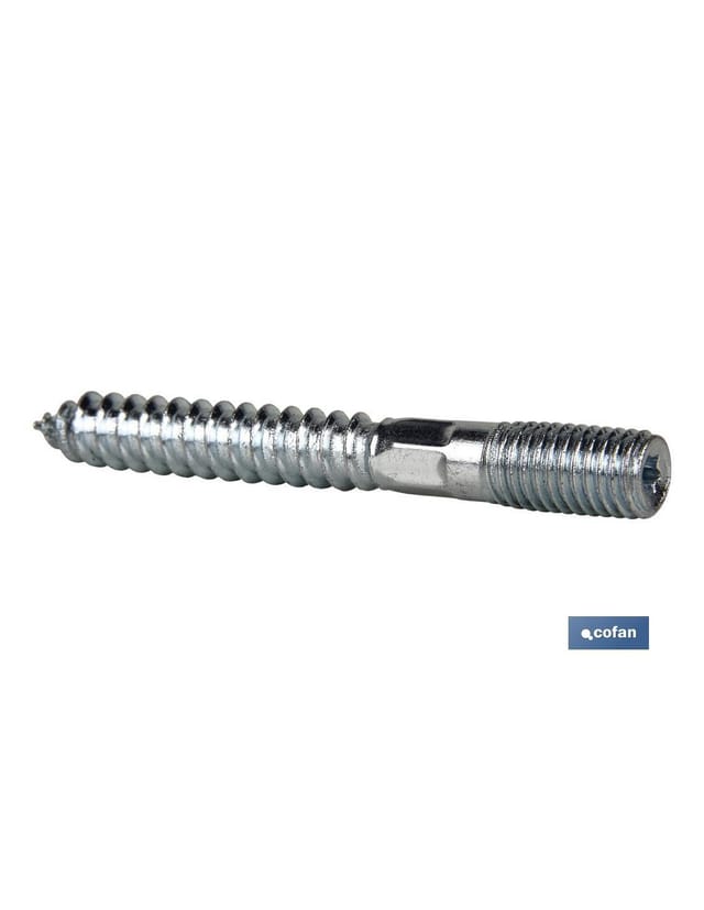 Gehärteter Gewindebolzen Cofan M6x80 Verzinkt Torx
