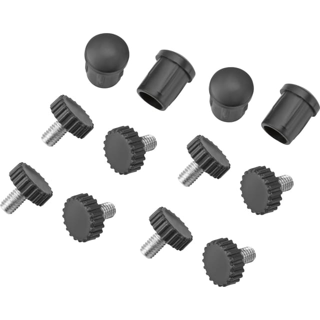 Fußkappen 12 Stück für Balkonset Arrino
