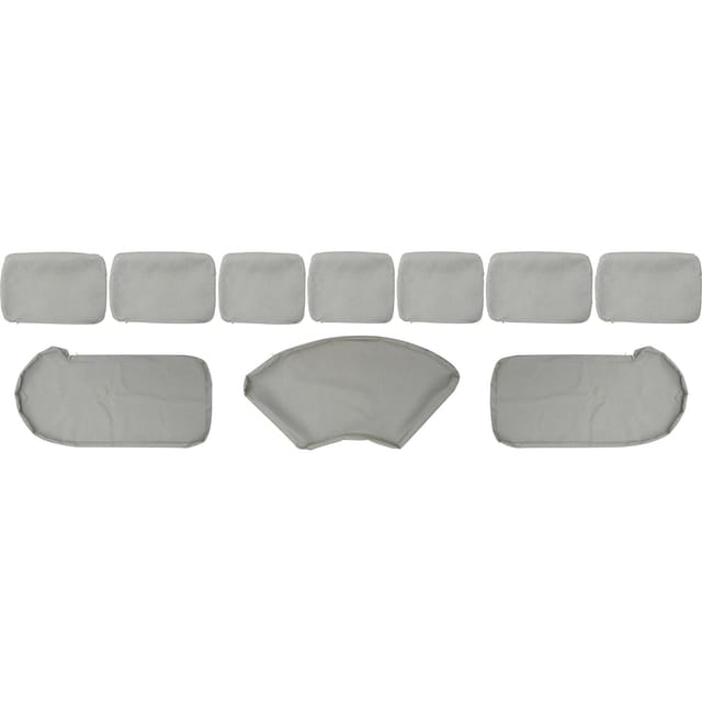 Kissenhüllen-Set für Modulare Gartenlounge Waldport 10-teilig