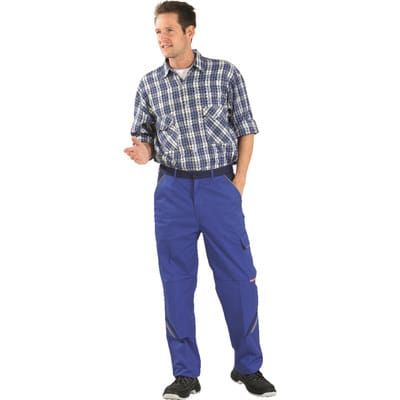 Bundhose 2320 kornblau/marine/zink, Größe 51