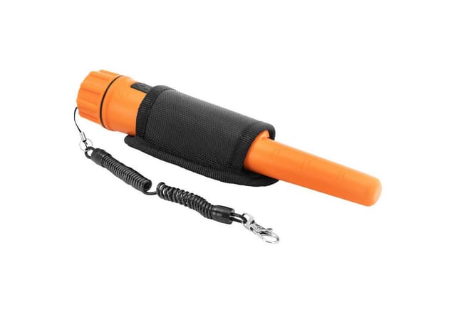 Steinberg Systems Metalldetektor Pinpointer 360° LED Metallsuchgerät 20 cm Taschenlampe wasserdicht