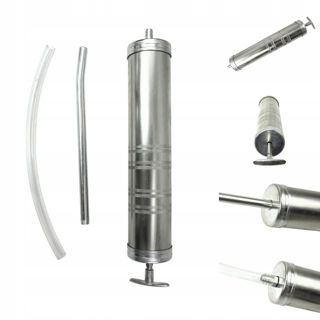 Geko G01150 500 Ml Handölpumpe Aus Stahl Mit Schlauch Und Rohr