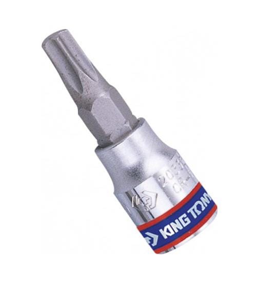 King Tony 1/4" Steckschlüssel Mit Torx T20 X 37mm