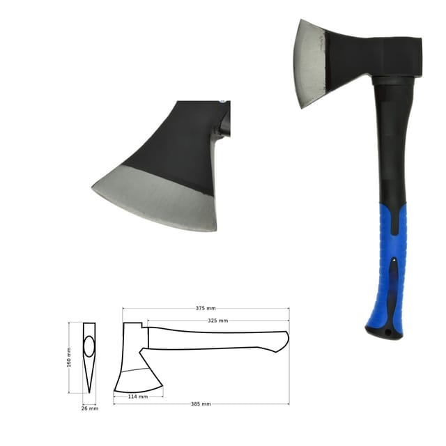 Axt Geko Fiberglass Axe 800g 39 Cm