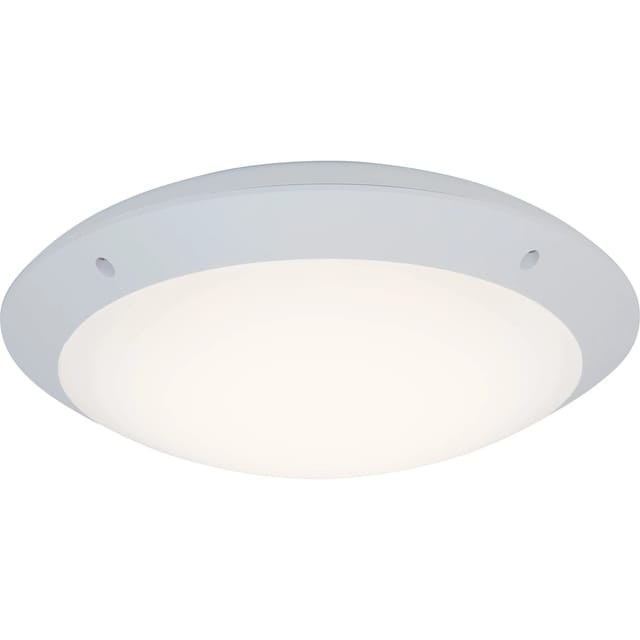 Brilliant Lampe Medway Led Außenwand- Und Deckenleuchte 31cm Weiß 1x 12w Led Integriert (smd), (1000lm, 4000k) Ip-schutzart: 66 - Starker Strahlwasserschutz