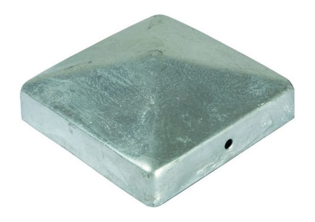 10x Pfostenkappe Pyramide 91x91 Mm Zaunkappe Zierkappe Pfahl Kappe Feuerverzinkt