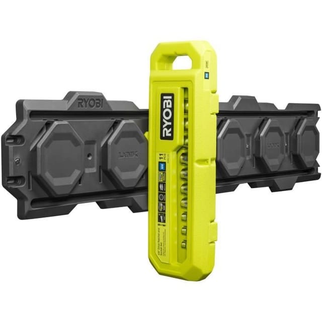 Ryobi Rhrs11pc Steckschlüsselsatz Ratsche 3/8 Zoll 11 Stück 8-16 Und 17 Mm