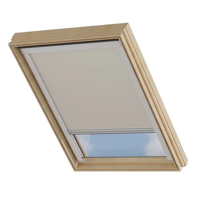 Cocoon Dachfensterrollo, Verdunklungsrollo - Sand - Kompatibel Mit Velux - Sk10