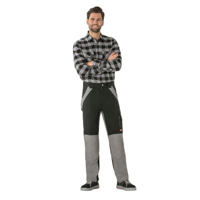Bundhose 2510 schwarz/zink, Größe 42