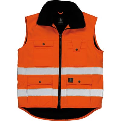Warnschutzweste Sölden 00554-660, warnorange, Größe 4XL