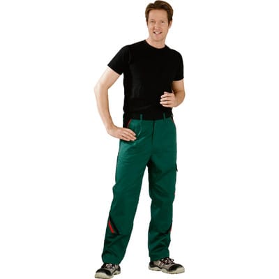 Bundhose 2325 grün/schwarz/rot, Größe 66