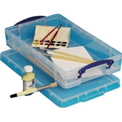 Aufbewahrungsbox 6C 46,5x8,5x27cm 6l transparent