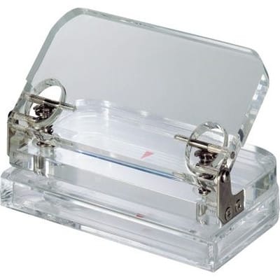 Locher M1959105 11x6x6,5cm max. 8Blatt Acryl klar