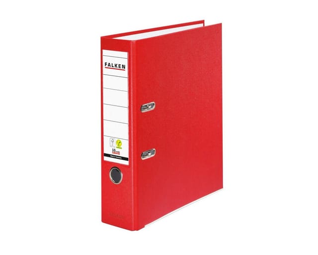 Ordner S80 09984071 DIN A4 80mm PP rot