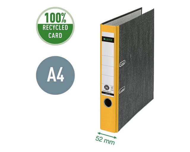 Ordner 10505015 DIN A4 52mm RC gelb