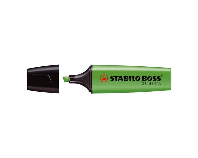 Textmarker BOSS ORIGINAL 70/33 2-5mm grün