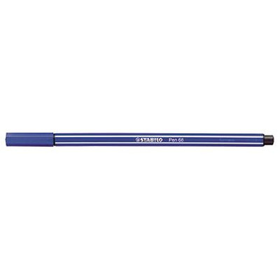 Fasermaler Pen 68/41 M 1mm Rundspitze dunkelblau