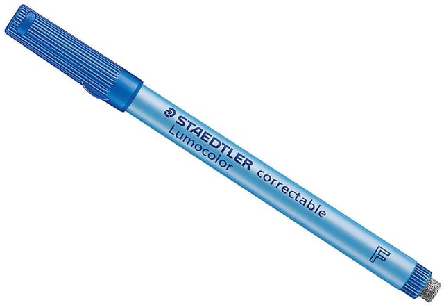 Folienstift Lumocolor correctable 305 F-3 0,6mm blau