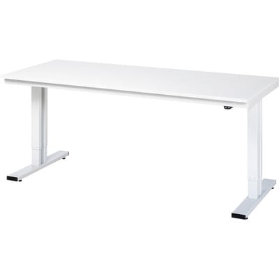 Werktisch adlatus 300, EGB-Melamin-Platte, 2000 x 800 x 720-1120mm