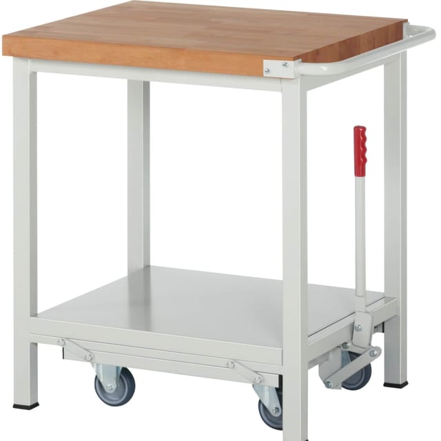 Absenkbare Werkbank BASIC 8000-6 B750 x T700 x H880mmmm
