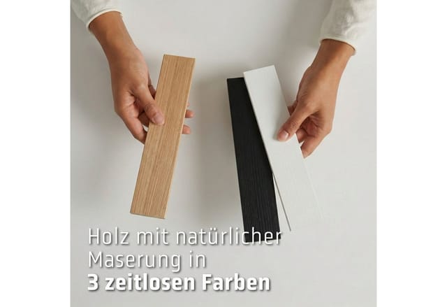 Cocoon Home Jalousie Holzjalousie 50mm Lammelen, Holz Jalousie in Breiten von 50 bis 240 cm, Halterung, Bohren, Echtholz, Bohrmontage, Innenjalousie 50 x 130 - Naturel