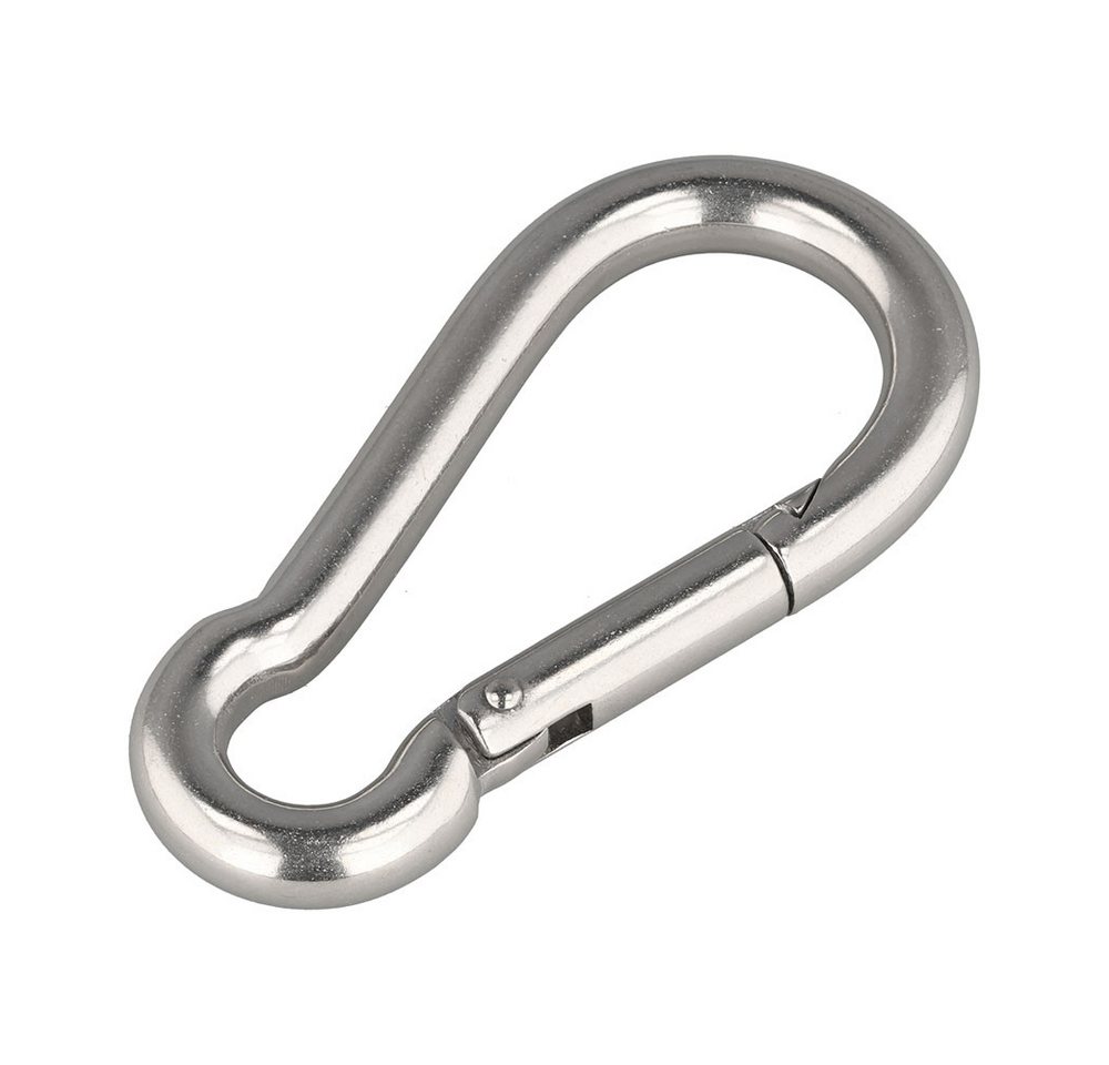 SCREWREBEL Karabiner Karabinerhaken / Feuerwehrkarabiner – A4 – rostfrei – säurebeständig