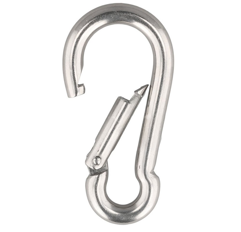 SCREWREBEL Karabiner Karabinerhaken / Feuerwehrkarabiner – A4 – rostfrei – säurebeständig Bild 2