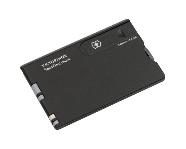 Victorinox Swisscard Schwarz Freizeitmesser