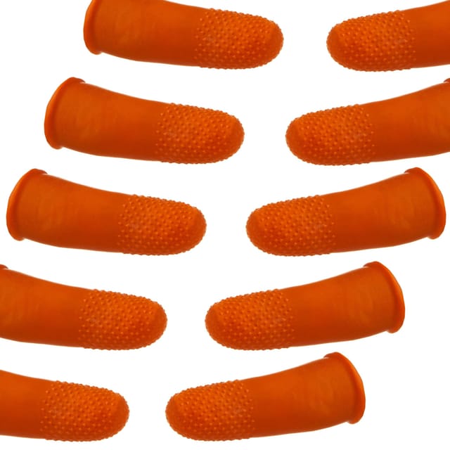 Antistatische Latex-esd-fingerhüte, 10 Stück.