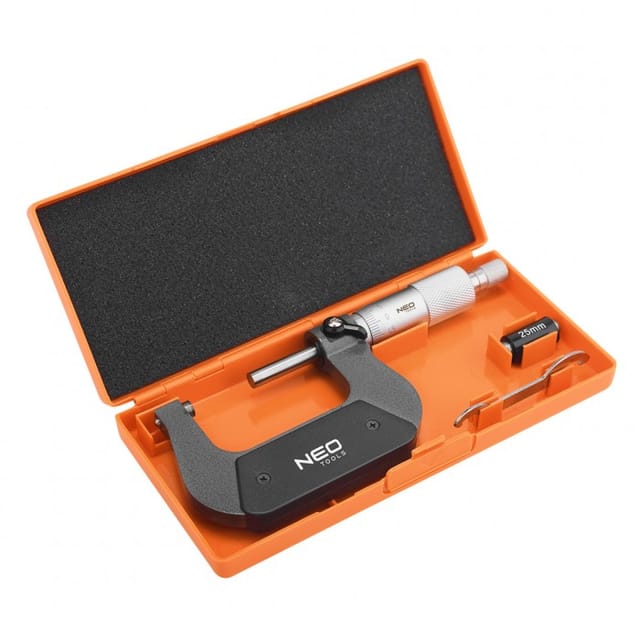 Elektronisches Messgerät Neo 75-021 Genauigkeit 0,01 Mm 25-50 Mm