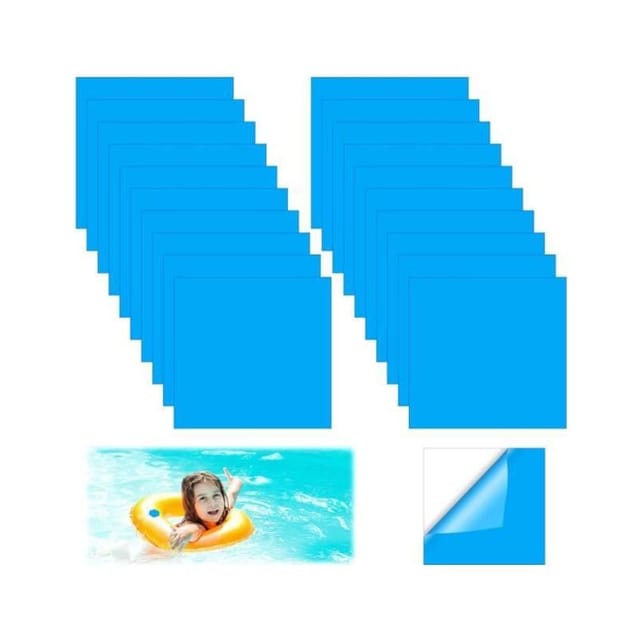 Packung Mit 20 Poolfolien-reparaturflicken, Unterwasser-pool-reparaturset, Reparaturflicken Für Aufblasbare Whirlpools