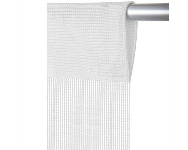 Arsvita Fadengardine mit Stangendurchzug Bistro 150 cm x 60 cm Weiß