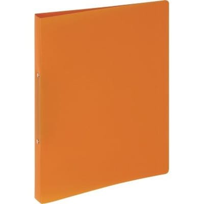 Ringbuch 20901-09 A4 16mm PP 2-Ring-Mechanik orange