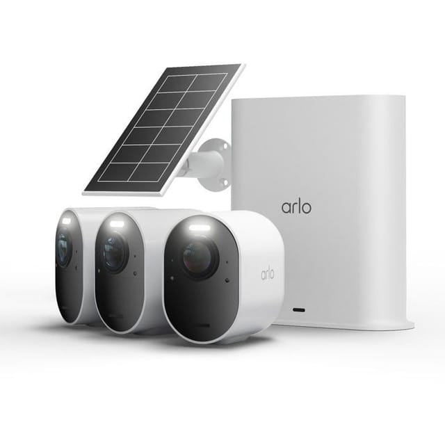 Überwachungskamera - Arlo - Ultra 3 Set Mit 3 Kameras + 1 Solarpanel