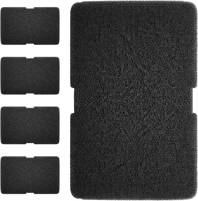 5er-pack Trocknerfilter, Kompatibel Mit Beko, Grundig, Blomberg, Elektra Und Bregenz 2964840100 - Filterschwamm - Wärmetauscher - Schwammfilter Für Wärmepumpentrockner