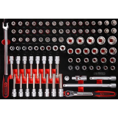 Ks Tools 1/2 Steckschlüssel-satz In Schaumstoffeinlage, 95-tlg.
