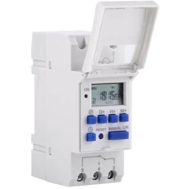 Programmierbarer Timer, Digitale Zeitschaltuhr, Wöchentlich Programmierbarer Elektronischer Timer (ac220v)