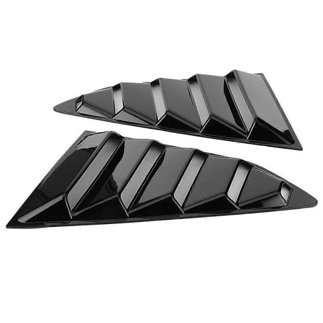 Glänzend Schwarze Lüftungsschlitze Für Die Seitenfenster, Passend Für Chevy Camaro 2016–2020