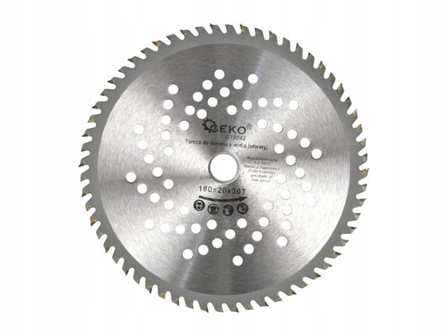 Kreissägeblatt Geko G78042 180 Mm 60 Hartmetallzähne